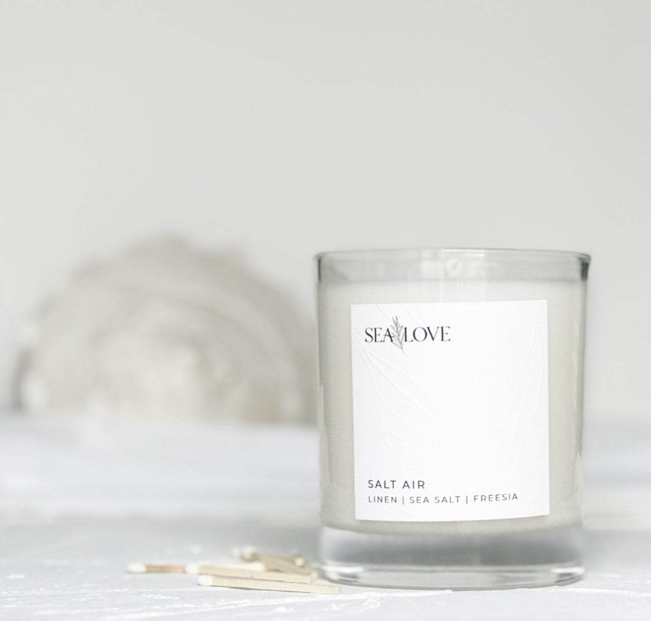 Beach Cottage Candle - Salty Ocean Air Candle