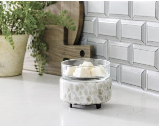 SWIRL GLASS 2-in-1 WARMER