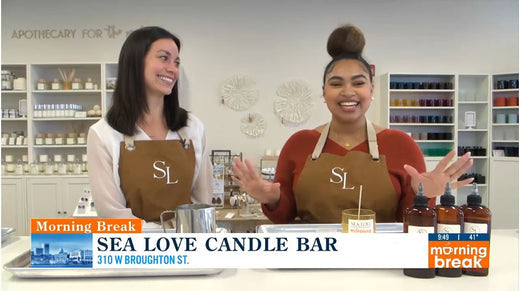 Sea Love Savannah showcased on Morning Break TV show in Savannah!