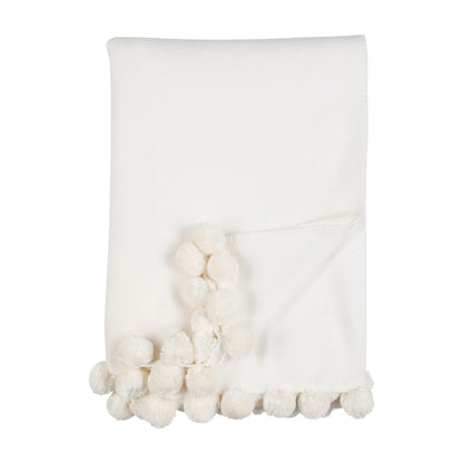 Luxxe Pom Pom Throw