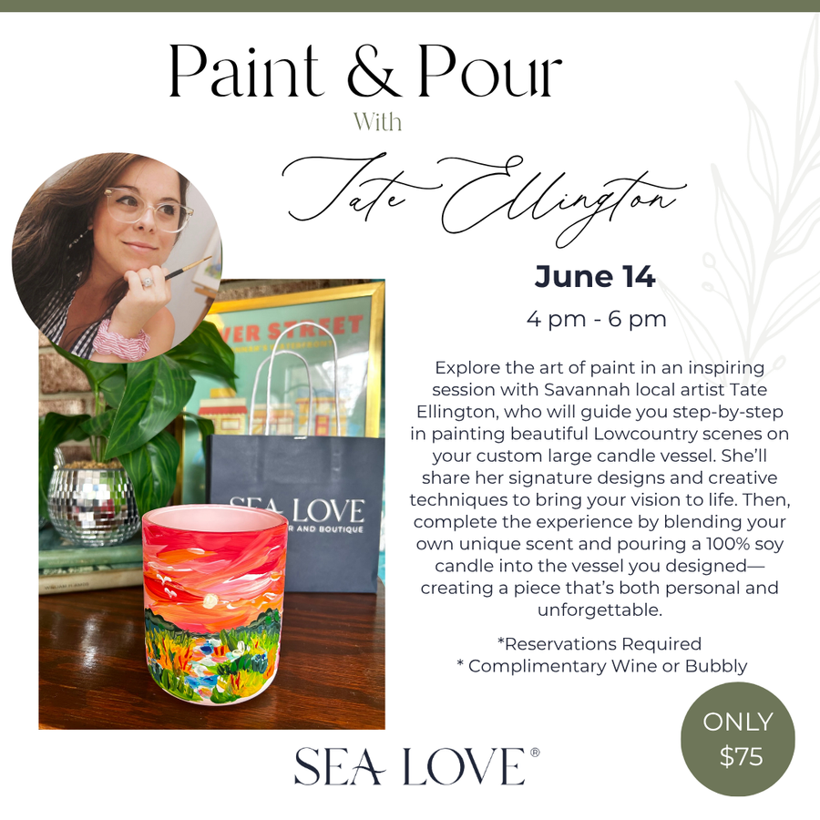 Paint & Pour with Tate Ellington